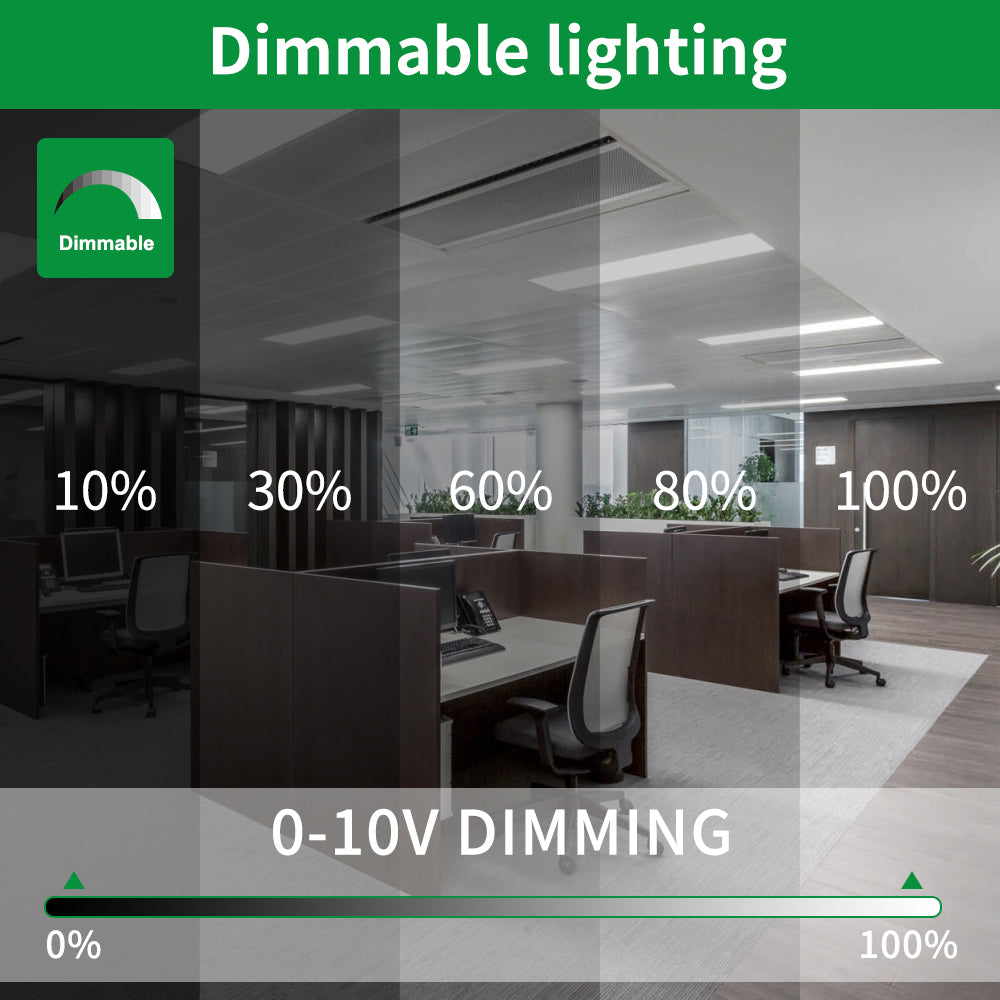 Neuvolt Lighting 1x4FT LED Troffer Light