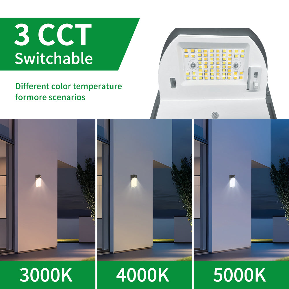 Neuvolt Lighting LED Mini Wall Pack Light with Dusk to Dawn Photocell
