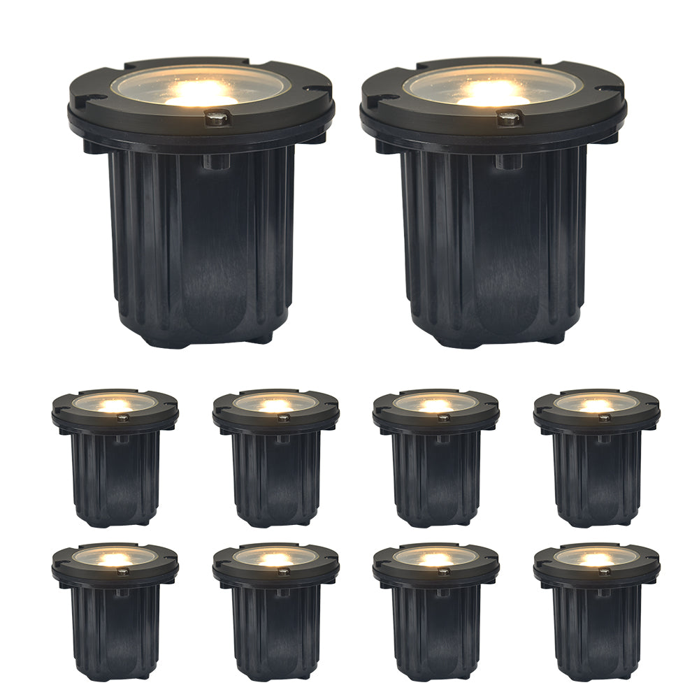 Neuvolt Lighting Solid Brass In-Ground Well Light Landscape Lighting Fixture