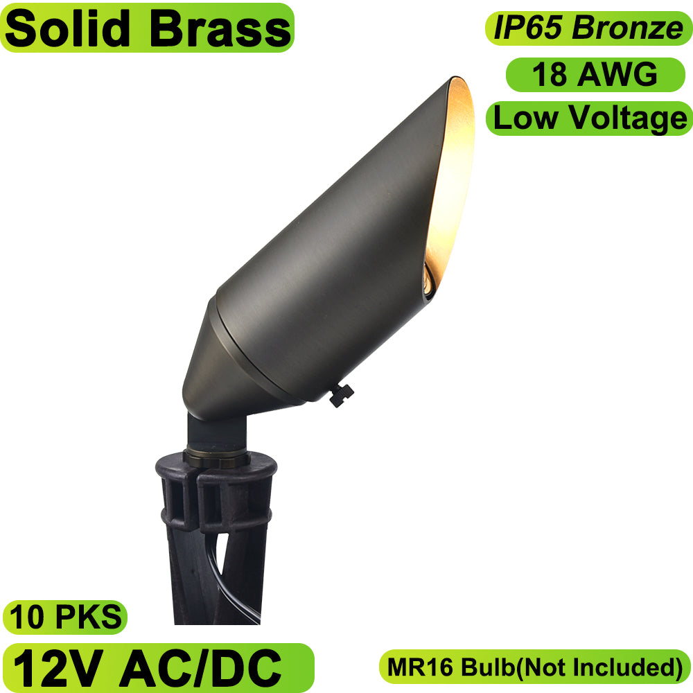 Neuvolt Lighting Solid Brass Spot UP Light Fixture