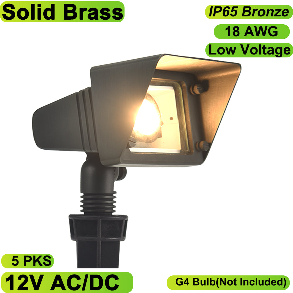 Neuvolt Lighting Solid Brass Wall Wash Light