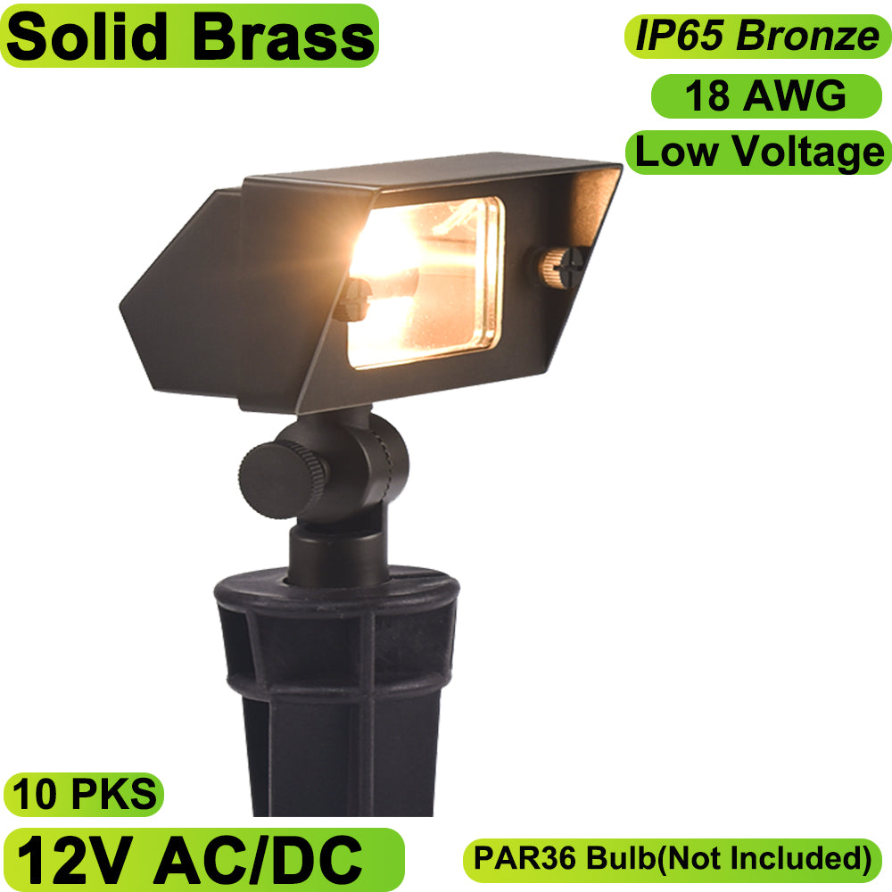 Neuvolt Lighting Solid Brass Wall Wash Light