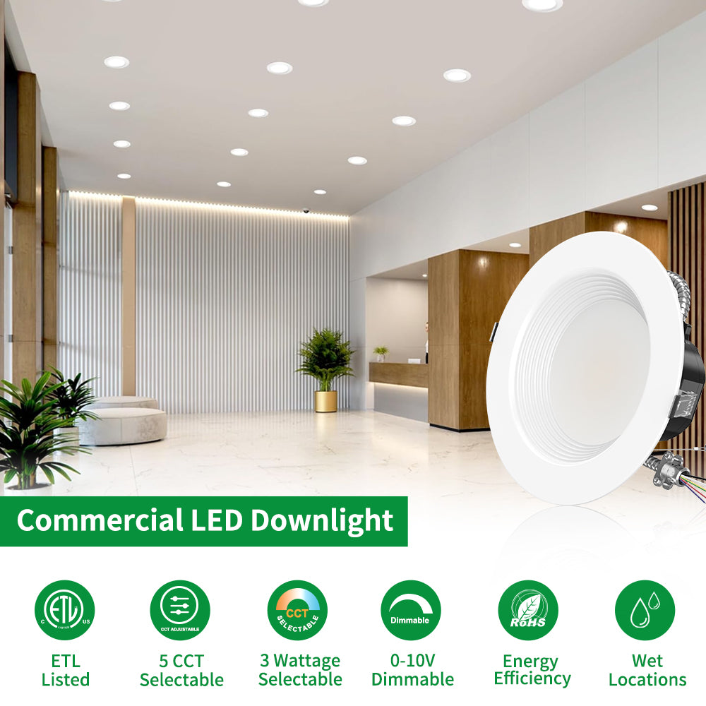 Neuvolt Lighting 10 Inch Commercial Downlighting