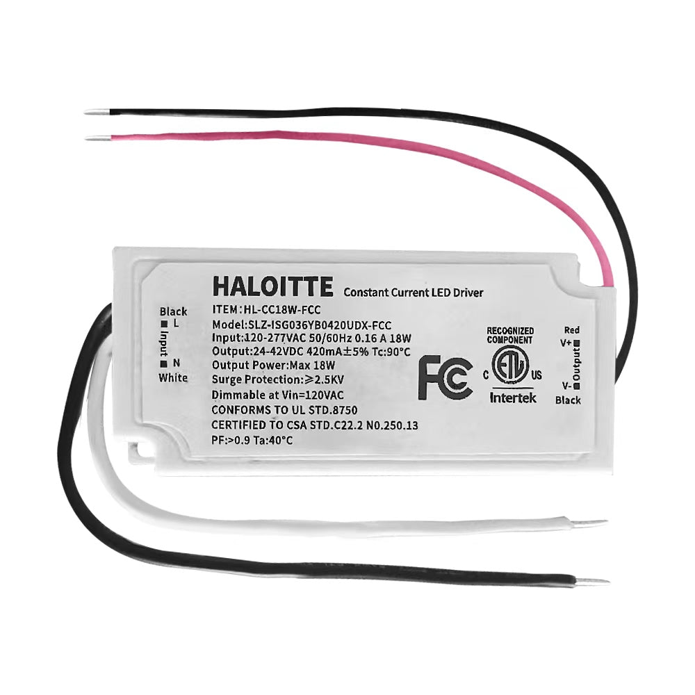 Neuvolt Lighting 18W Constant Current LED Driver Triac Dimming