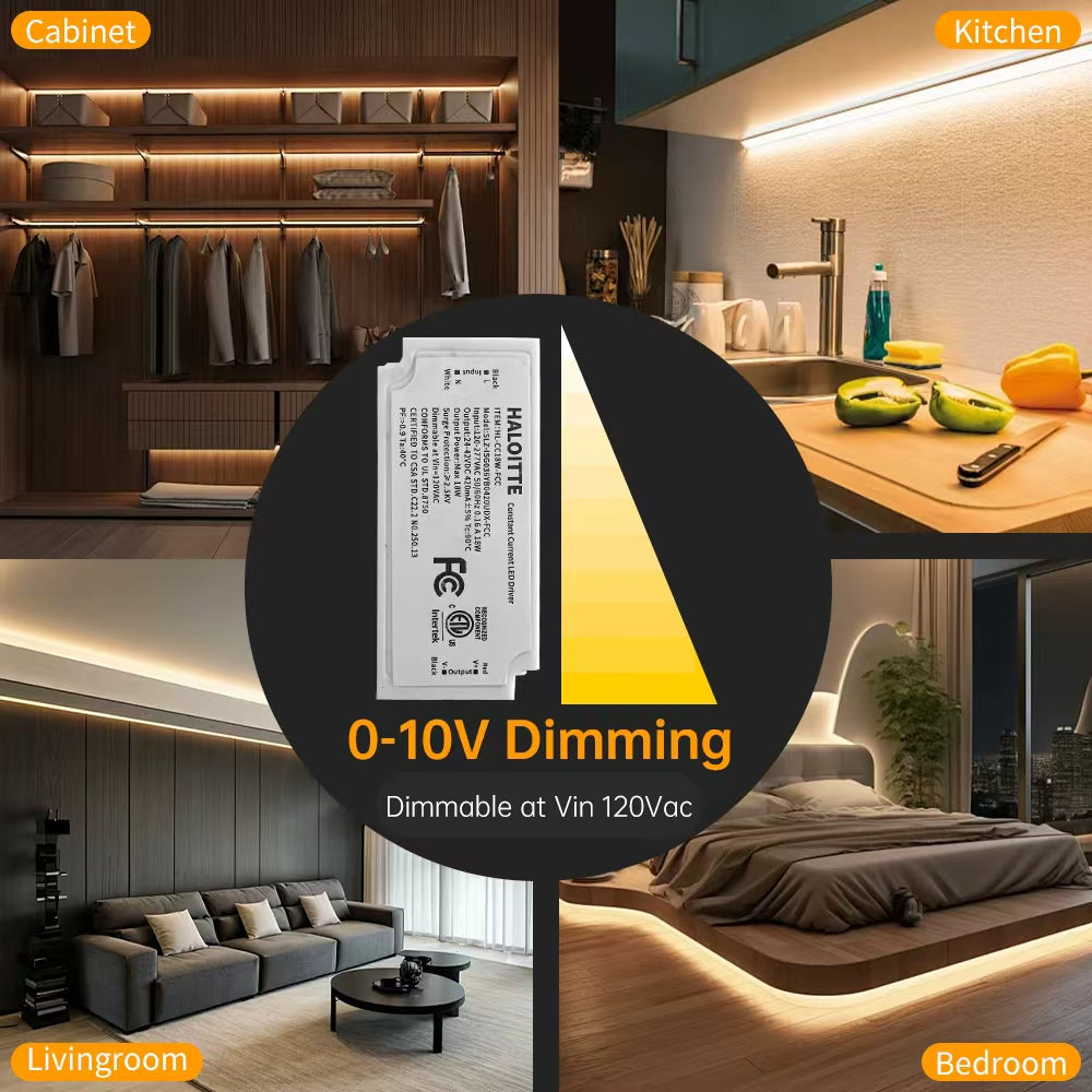 Neuvolt Lighting 18W Constant Current LED Driver Triac Dimming