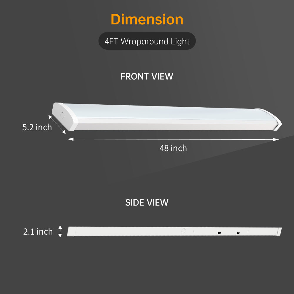 Neuvolt Lighting 4FT Wraparound Light