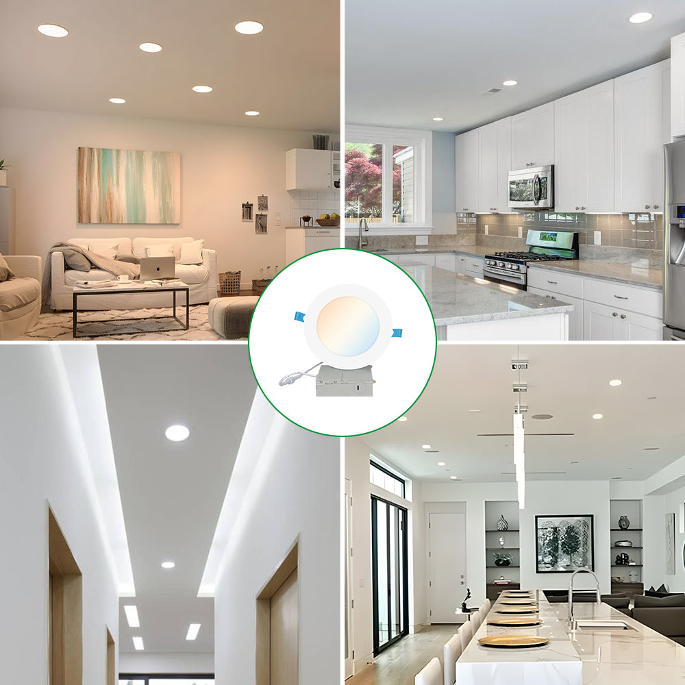 Neuvolt Lighting 4 Inch Retrofit Recessed Downlight