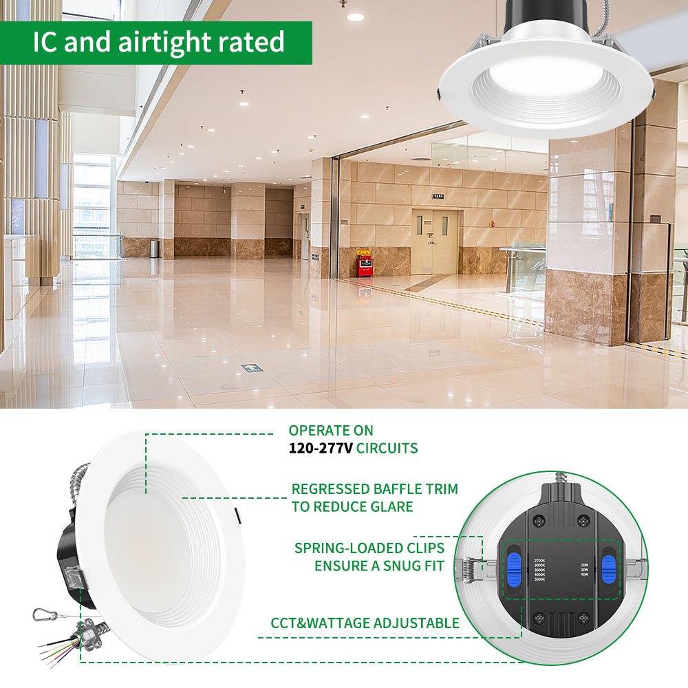 Neuvolt Lighting 6 Inch Commercial Downlighting