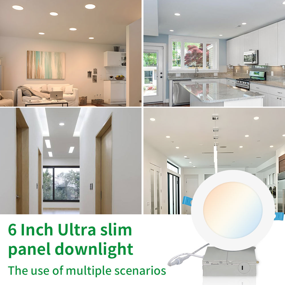 Neuvolt Lighting 6 Inch Retrofit Recessed Downlight