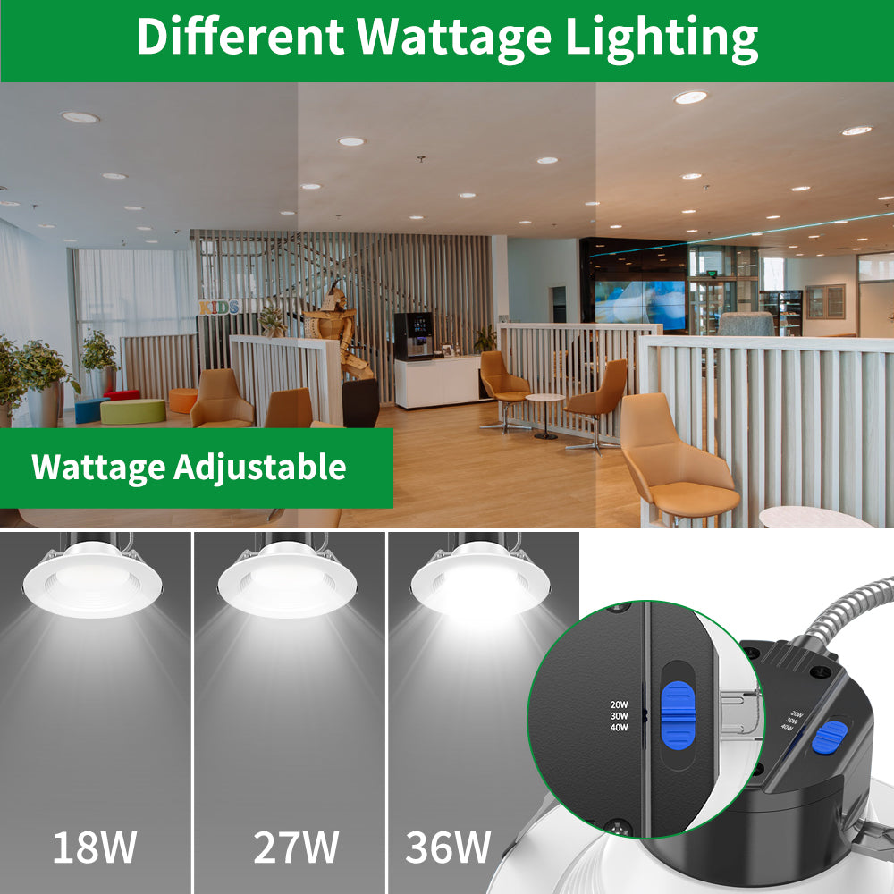 Neuvolt Lighting 8 Inch Commercial Downlighting