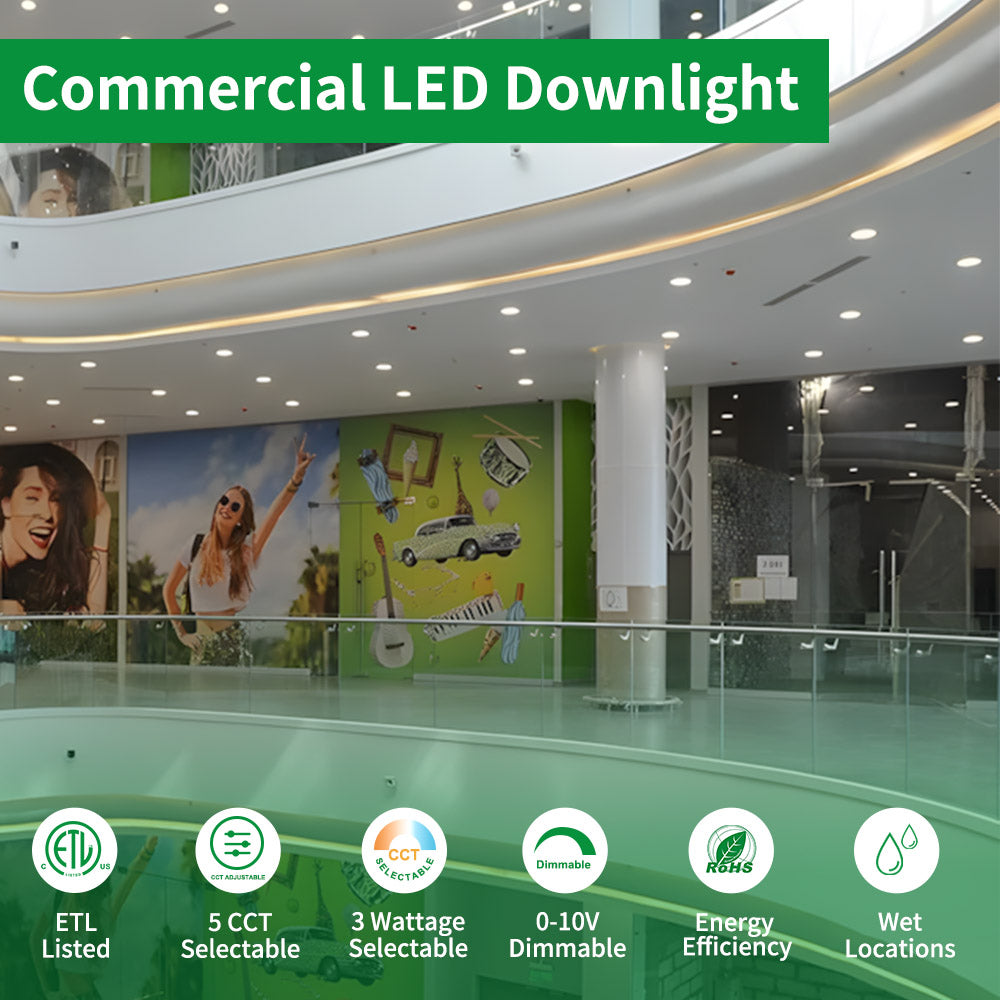 Neuvolt Lighting 8 Inch Commercial Downlighting
