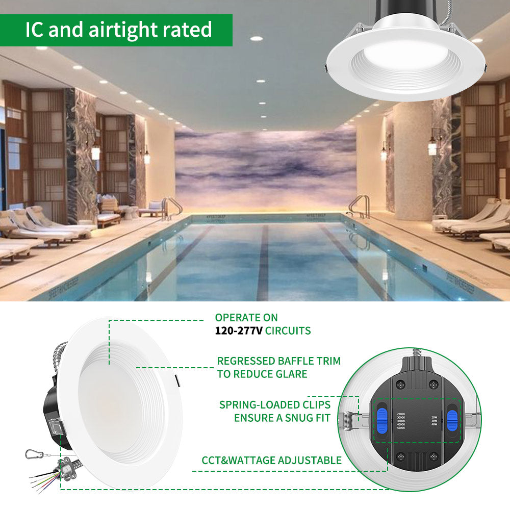 Neuvolt Lighting 8 Inch Commercial Downlighting