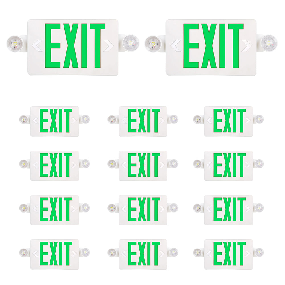 Neuvolt Lighting Emergency Exit Light with Back-up Battery