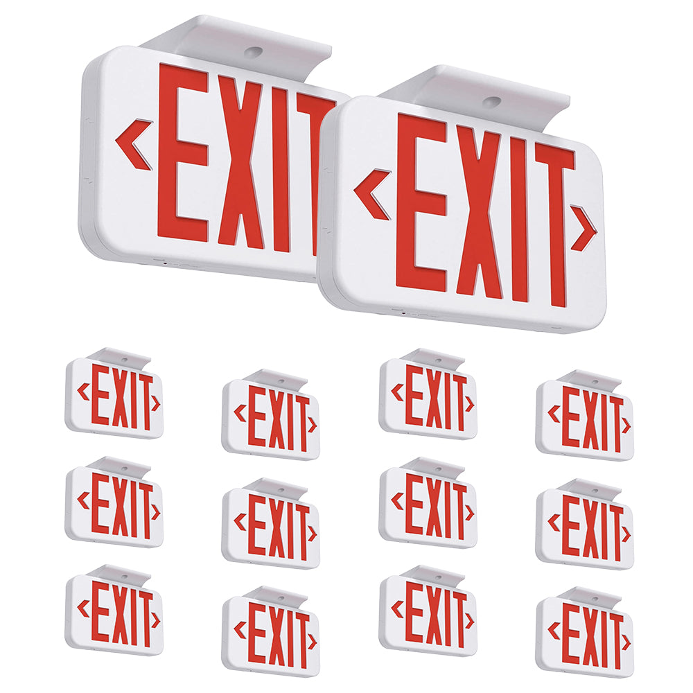 Neuvolt Lighting Emergency Exit Light with Back-up Battery