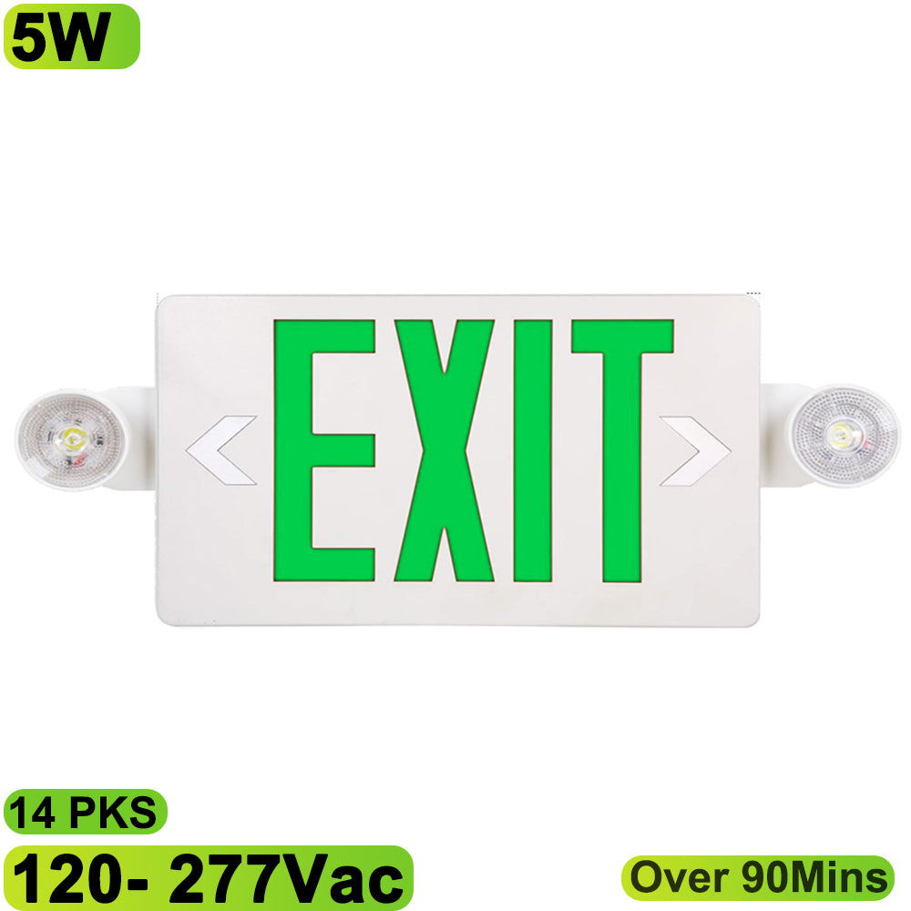 Neuvolt Lighting Emergency Exit Light with Back-up Battery