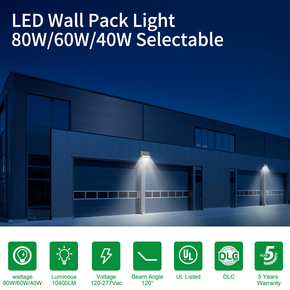 Neuvolt Lighting Full Cutoff LED Wall Pack Light