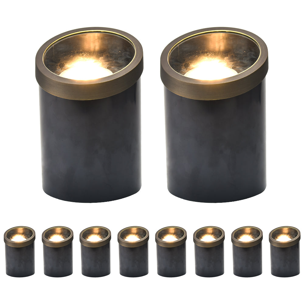 Neuvolt Lighting Solid Brass In-Ground Well Light Landscape Lighting Fixture