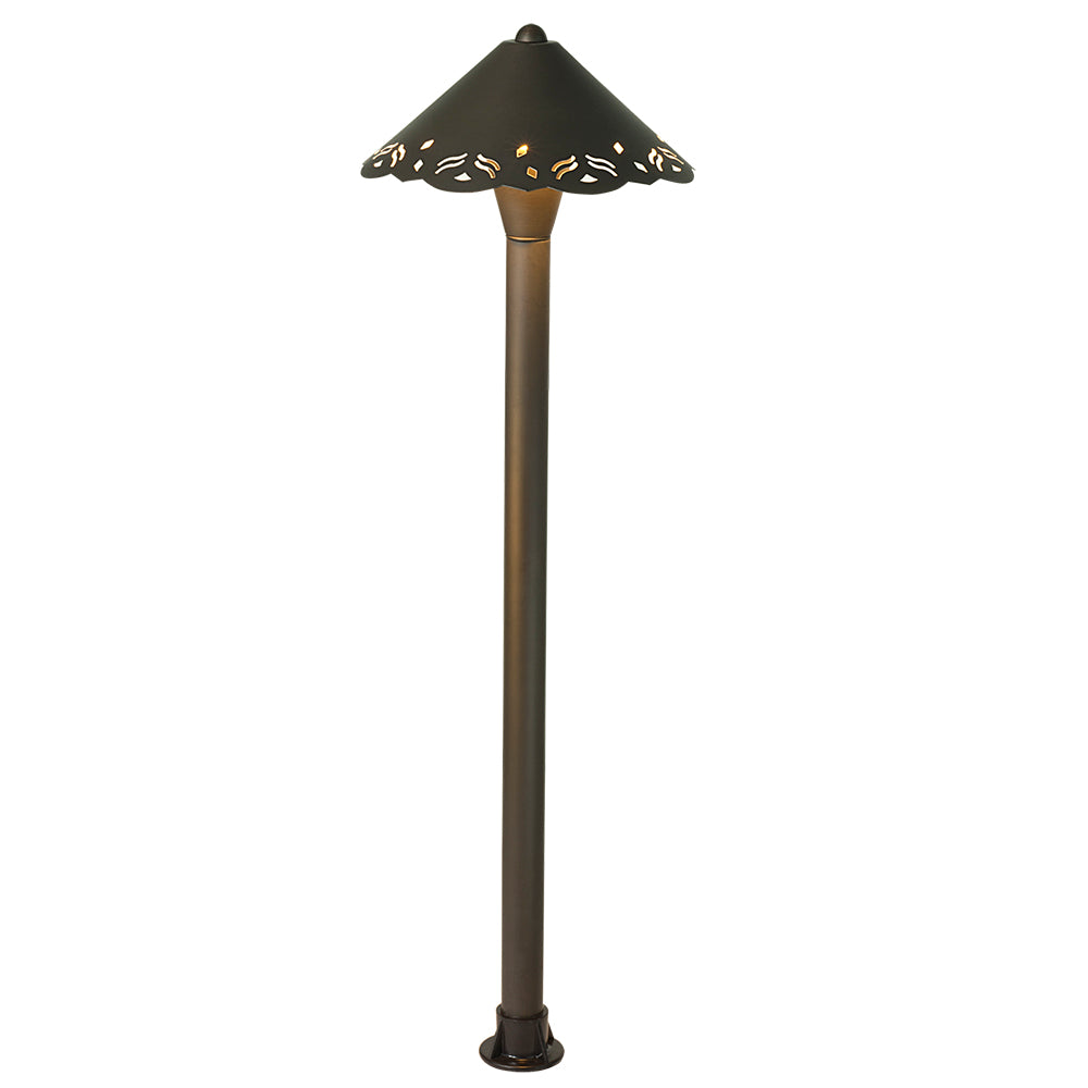 Neuvolt Lighting Solid Brass Path Light Landscape Light