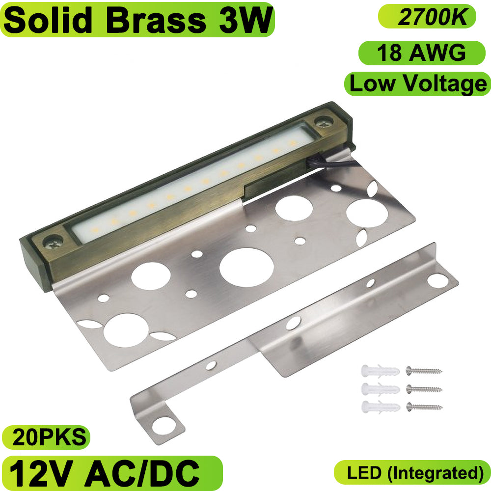 Neuvolt Lighting Solid Brass Hardscape Lighting Fixture