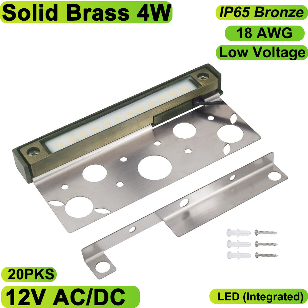 Neuvolt Lighting Solid Brass Hardscape Lighting Fixture