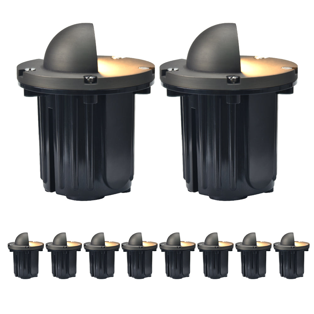 Neuvolt Lighting Solid Brass In-Ground Well Light Landscape Lighting Fixture