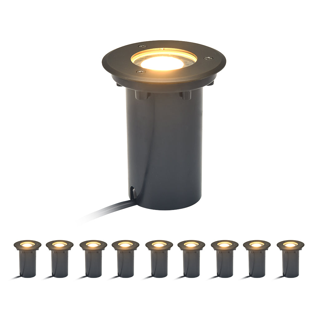 Neuvolt Lighting Solid Brass In-Ground Well Light Landscape Lighting Fixture