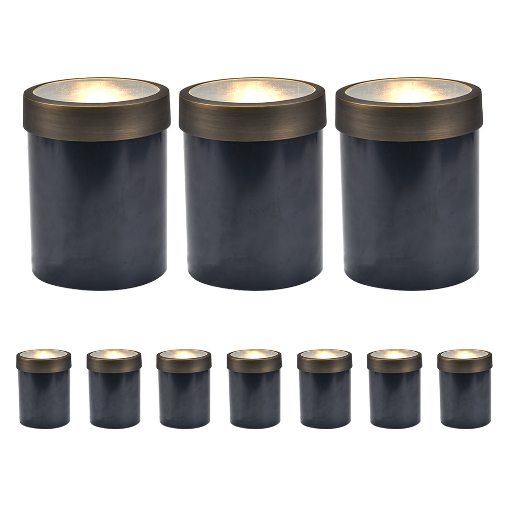 Neuvolt Lighting Solid Brass In-Ground Well Light Landscape Lighting Fixture