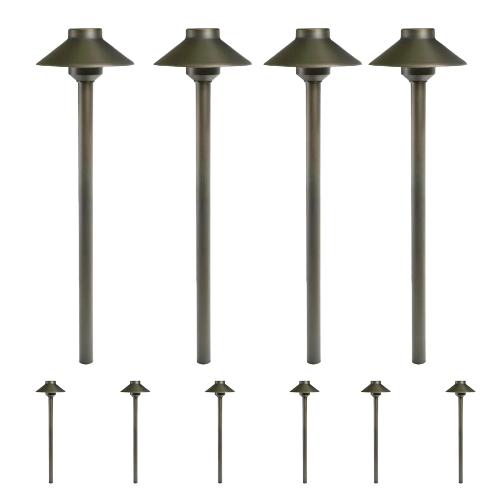 Neuvolt Lighting Solid Brass Path Light Landscape Light