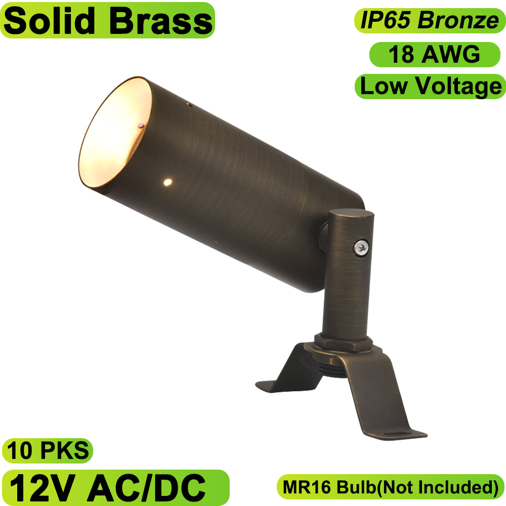 Neuvolt Lighting Solid Brass Spot UP Light Fixture