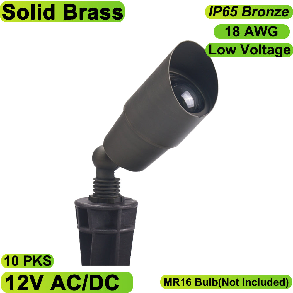 Neuvolt Lighting Solid Brass Spot UP Light Fixture