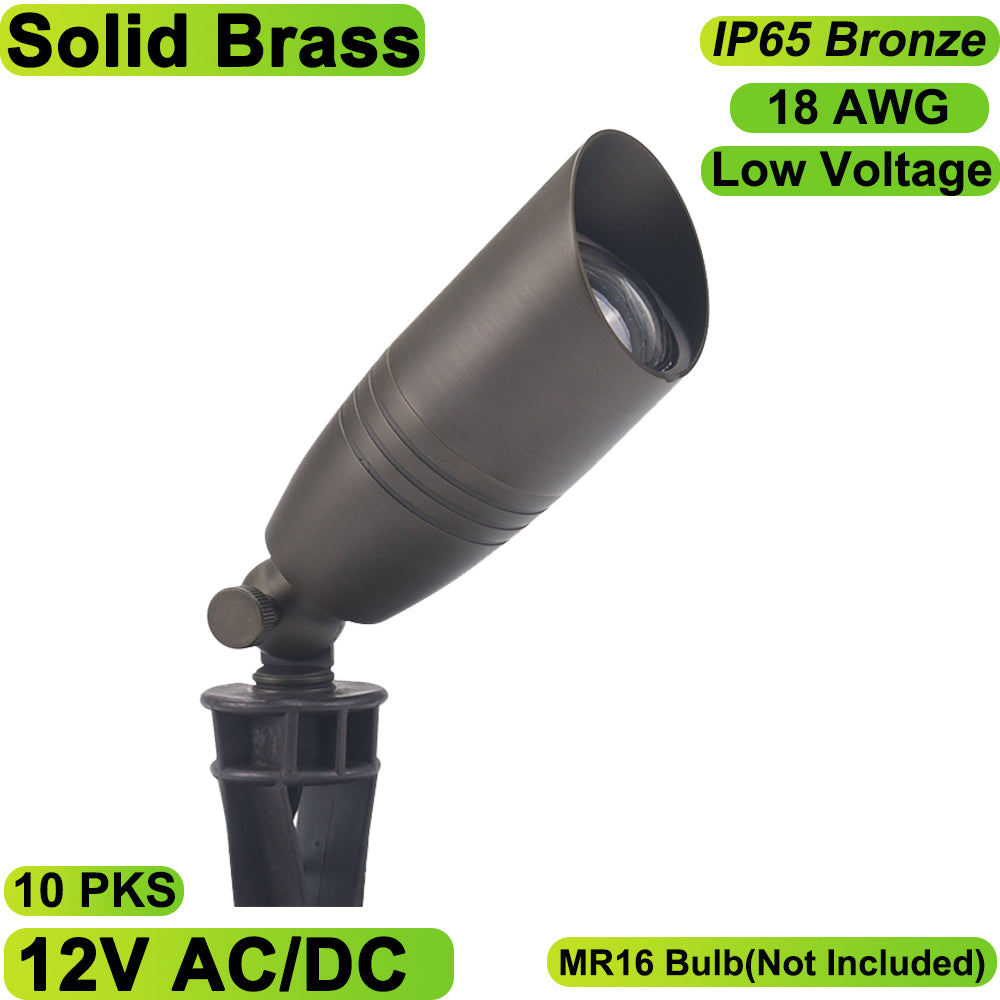 Neuvolt Lighting Solid Brass Spot UP Light Fixture
