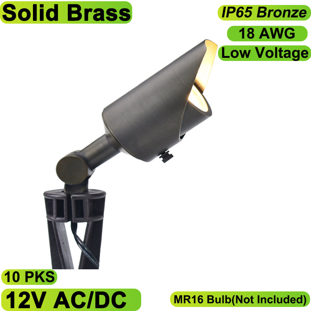 Neuvolt Lighting Solid Brass Spot UP Light Fixture