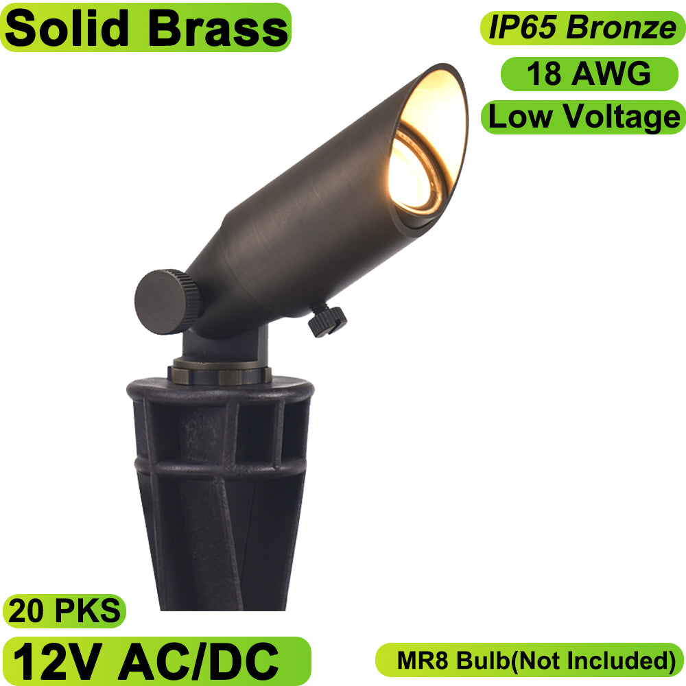 Neuvolt Lighting Solid Brass Spot UP Light Fixture