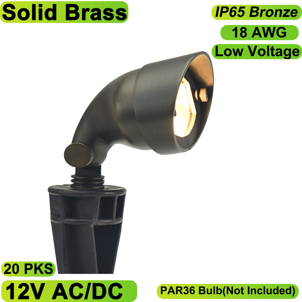 Neuvolt Lighting Solid Brass Wall Wash Light