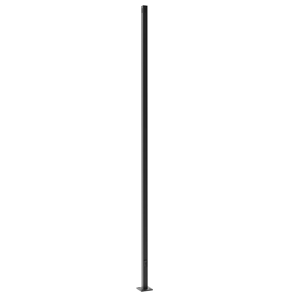 Neuvolt Lighting 4 Inch Square Light Pole 11 Gauge Bronze