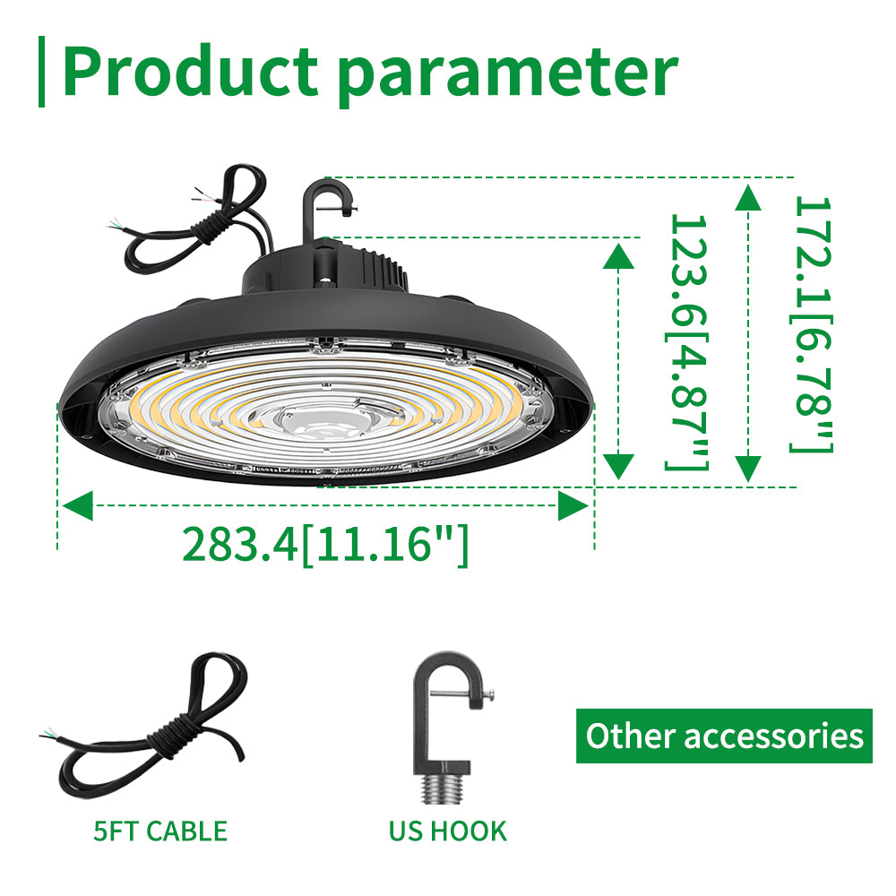 Neuvolt Lighting UFO High Bay Light Warehouse Lighting